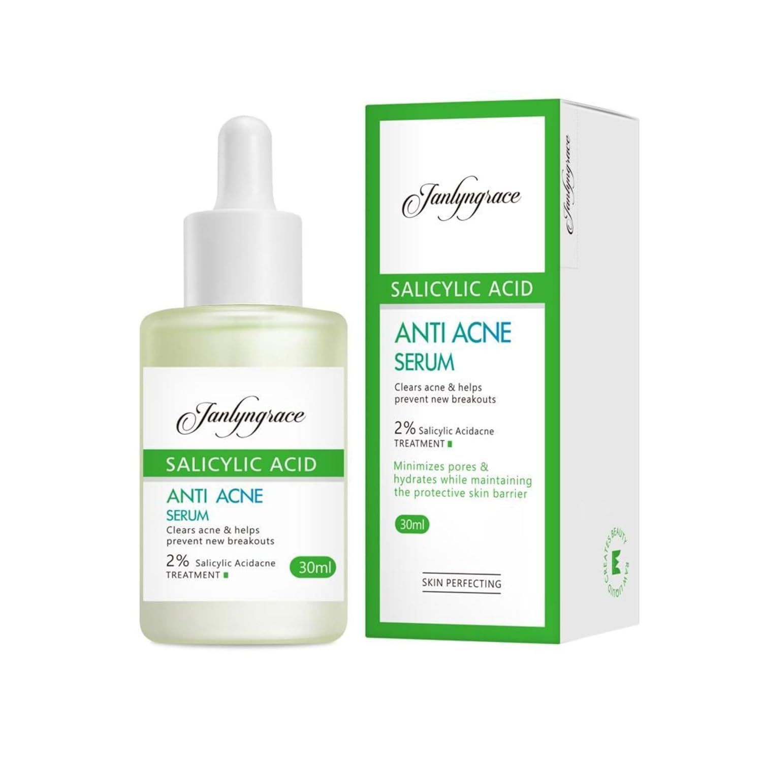 Salicylic Serum 2% - Encourages Clearer Skin, Manages Blemishes with Mild Exfoliation