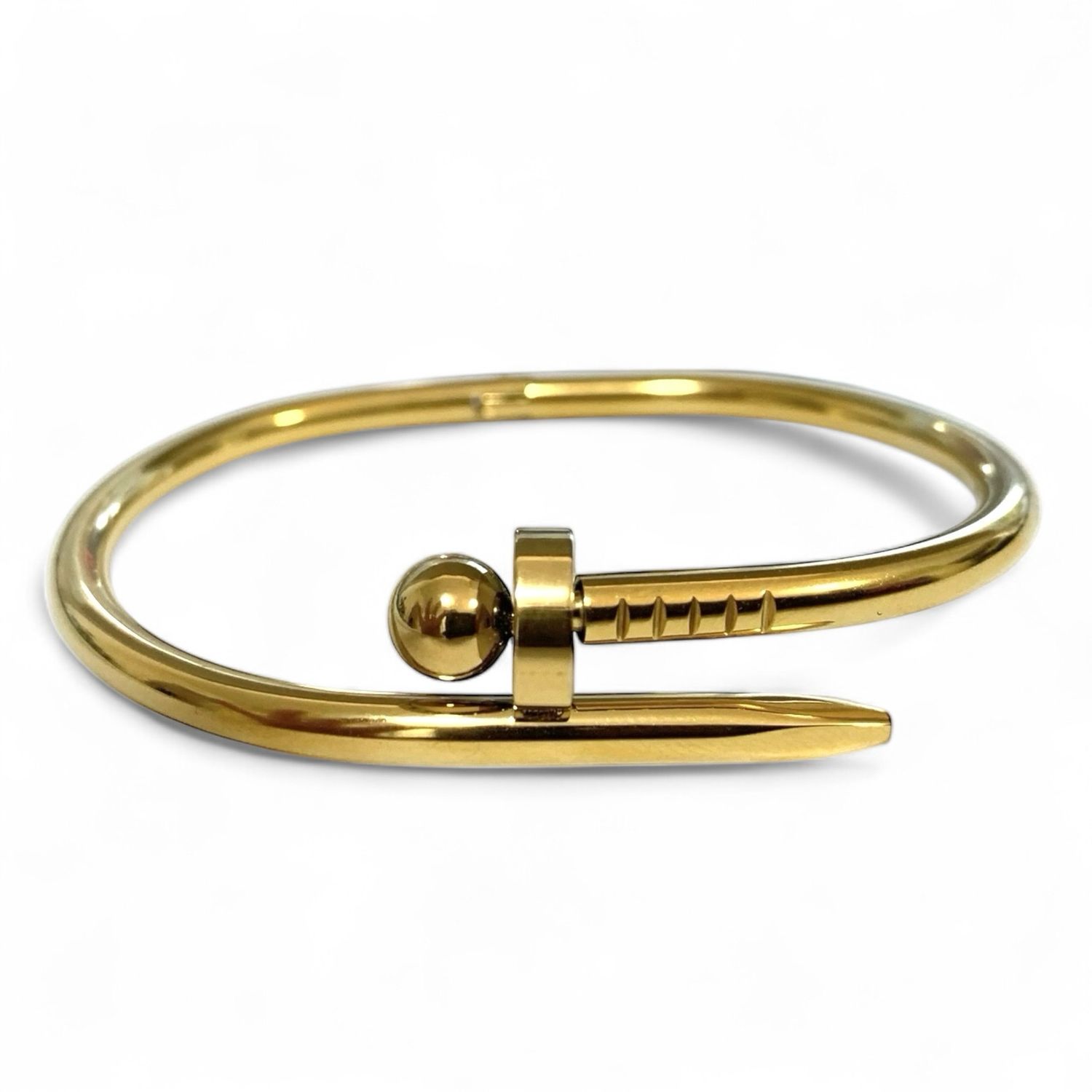 Gold Nail Bracelet