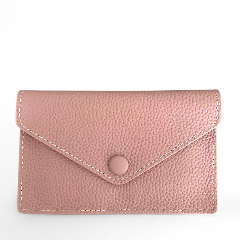 Dusty Pink Genuine Leather Wallet