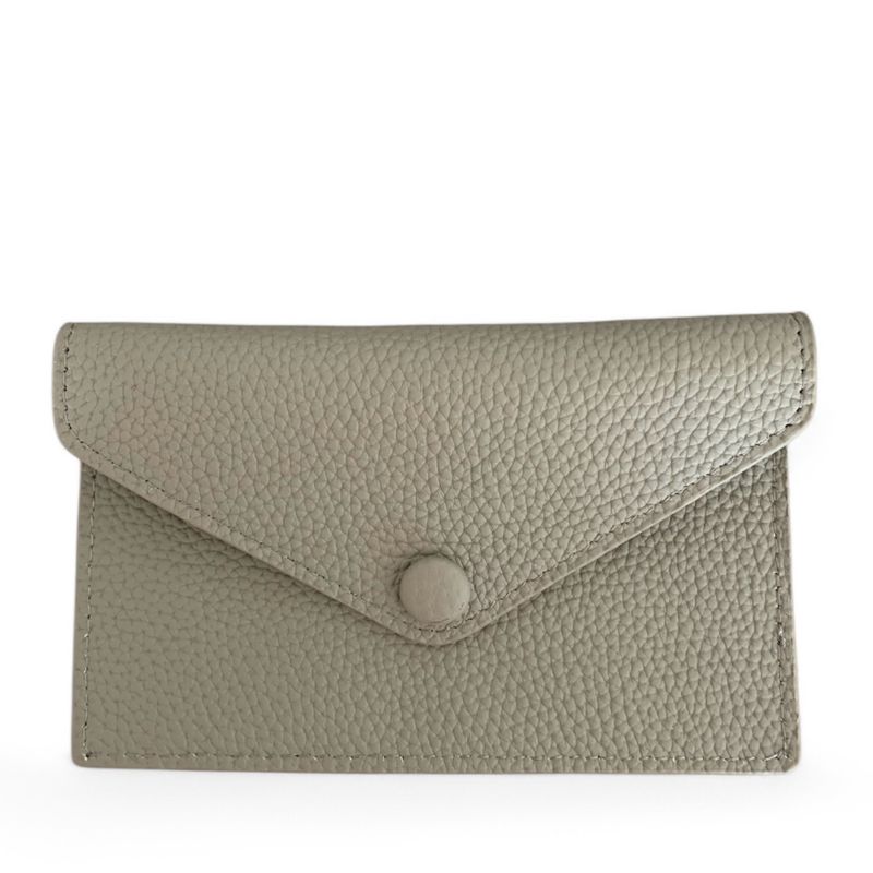 Khaki Genuine Leather Wallet