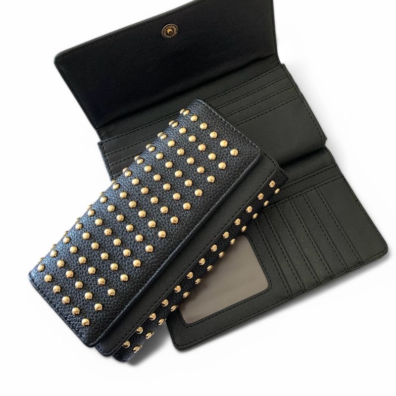 Gold Studded Phone Wallet