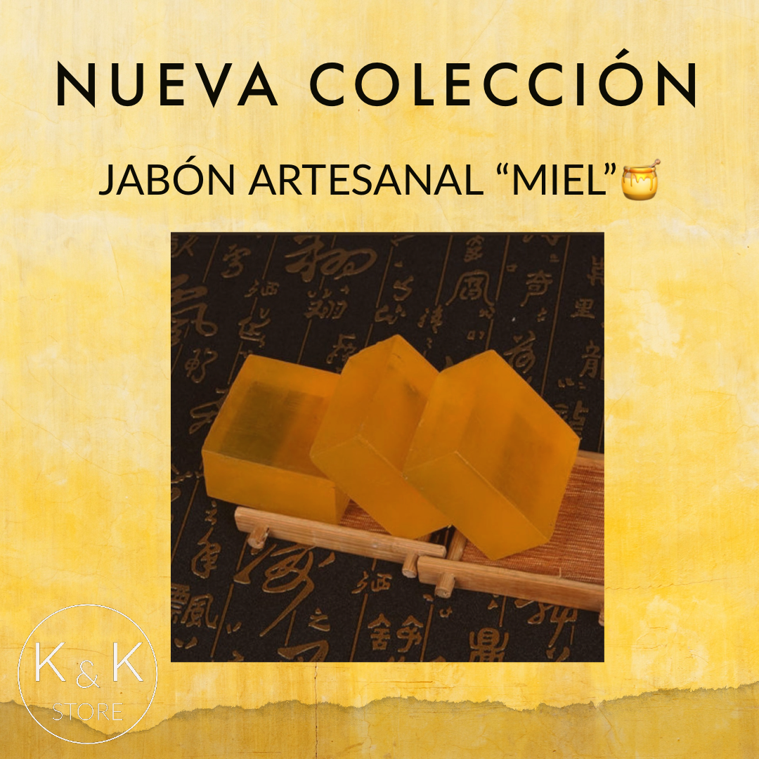 JABÓN ARTESANAL MIEL🍯