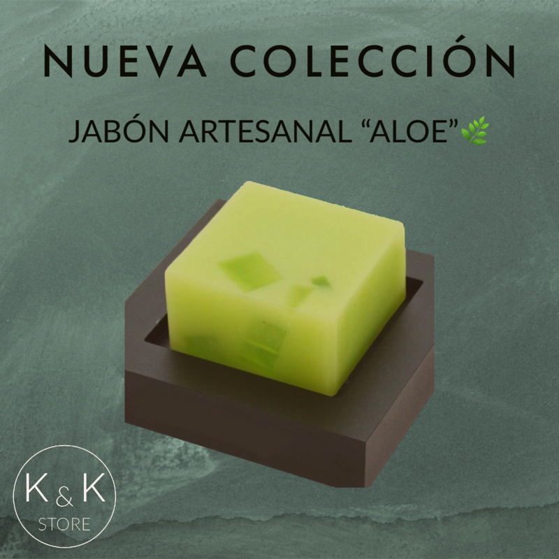 JABÓN ARTESANAL ALOE🌿