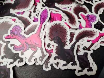 Polish Raptor Stickers