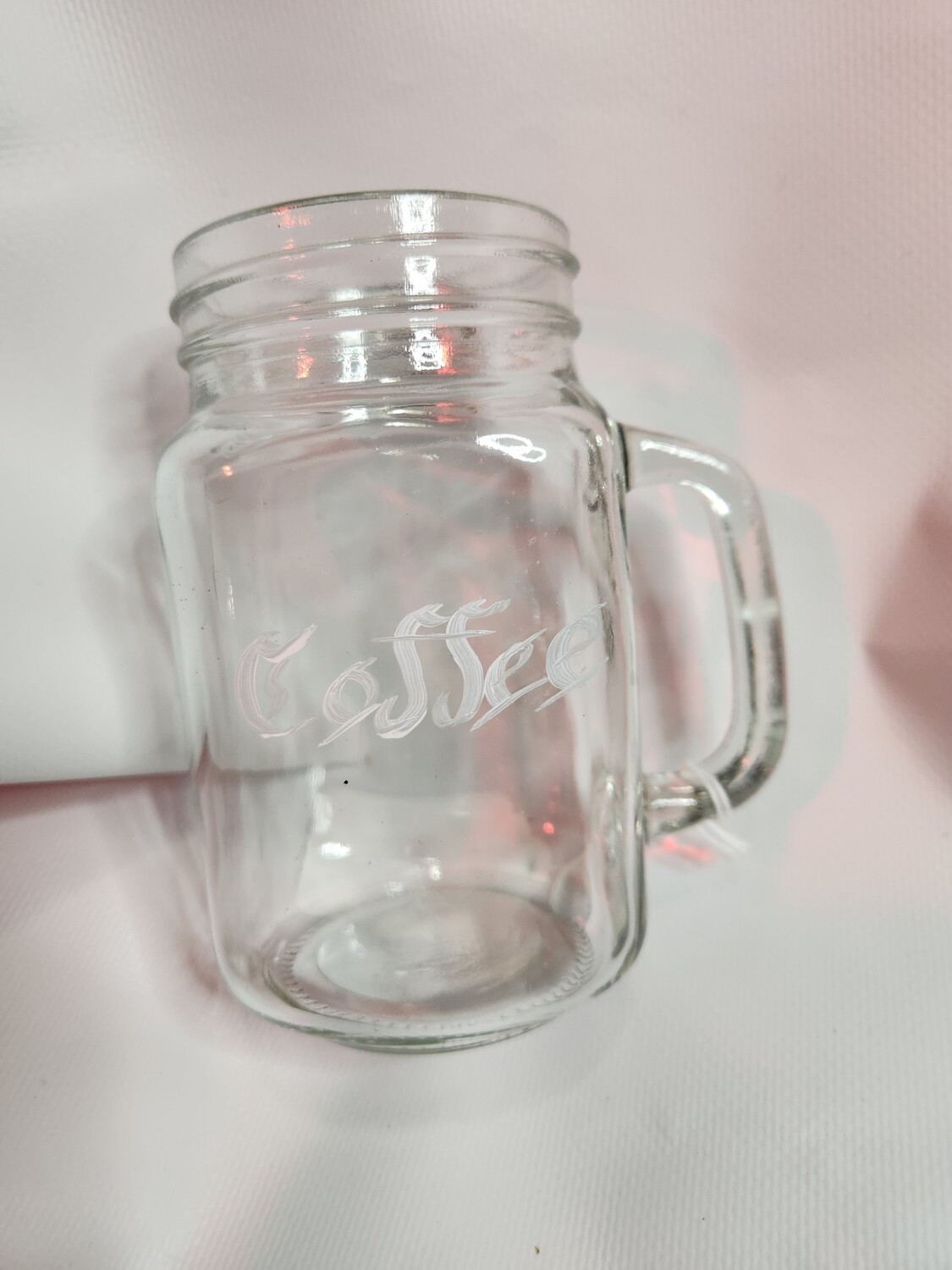 Calligraphic &quot;Coffee/Tea&quot; mug