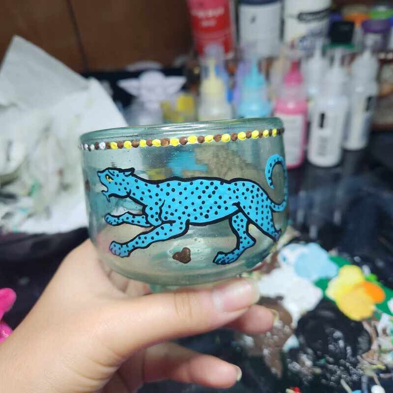 MUSEUM QUALITY REPRODUCTION ~ The Leopard Circus Cup