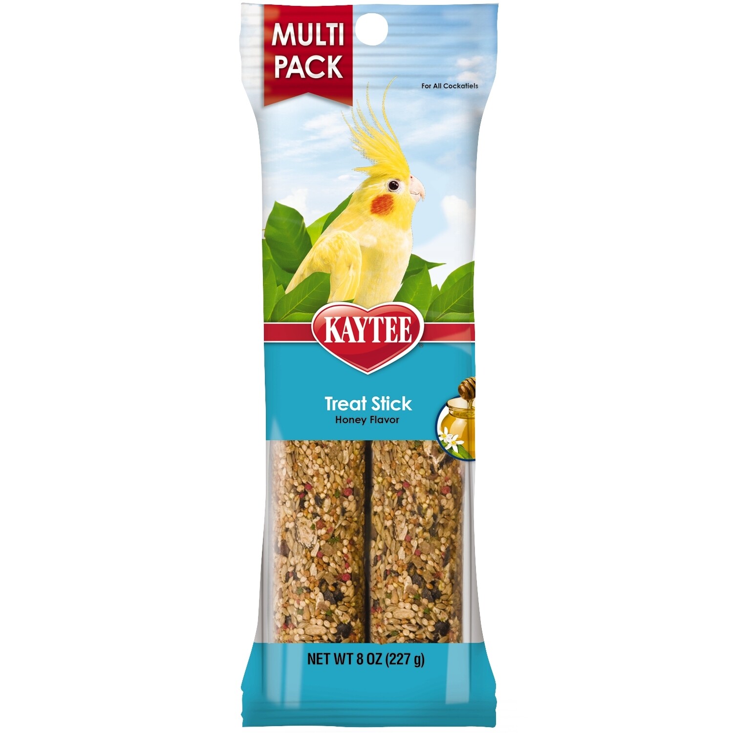 KAYTEE TREAT STICK HONEY FLAVOR COCKATIEL 8 OZ
