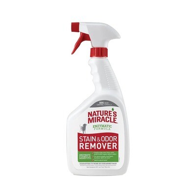 STAIN AND ODOR REMOVER NATURES MIRACLE 24 OZ