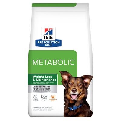 HILLS PD METABOLIC CANINE 7.7 LBS