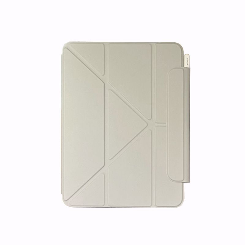 iPad 10/Pro 11/Air 5 Generation Y Ring Magnetic Folding Buckle Protective Cover w/Two-in-one Split Shell