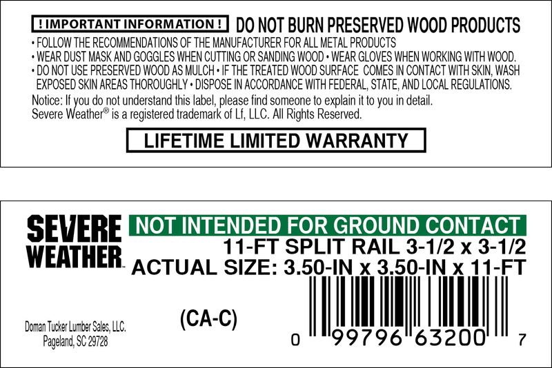 SEVERE WEATHER CA-C ABOVE GROUND PERF