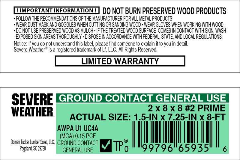 SEVERE WEATHER MCA GROUND CONTACT GREEN PERF