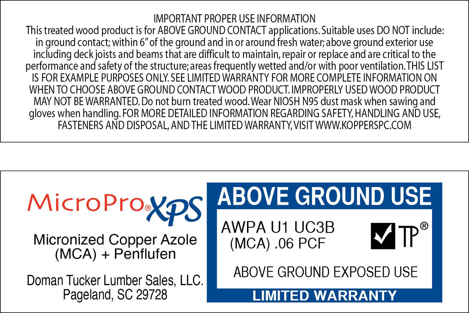 0.06 GENERIC MCA PERF - 2000 PER ROLL - 22,000 MINIMUM