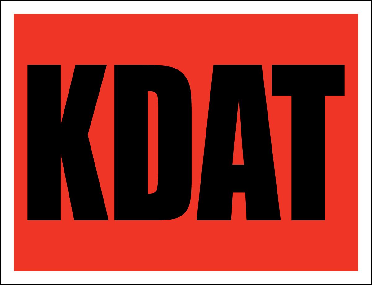 1.53125x2 RED KDAT TAG  2000 PER ROLL