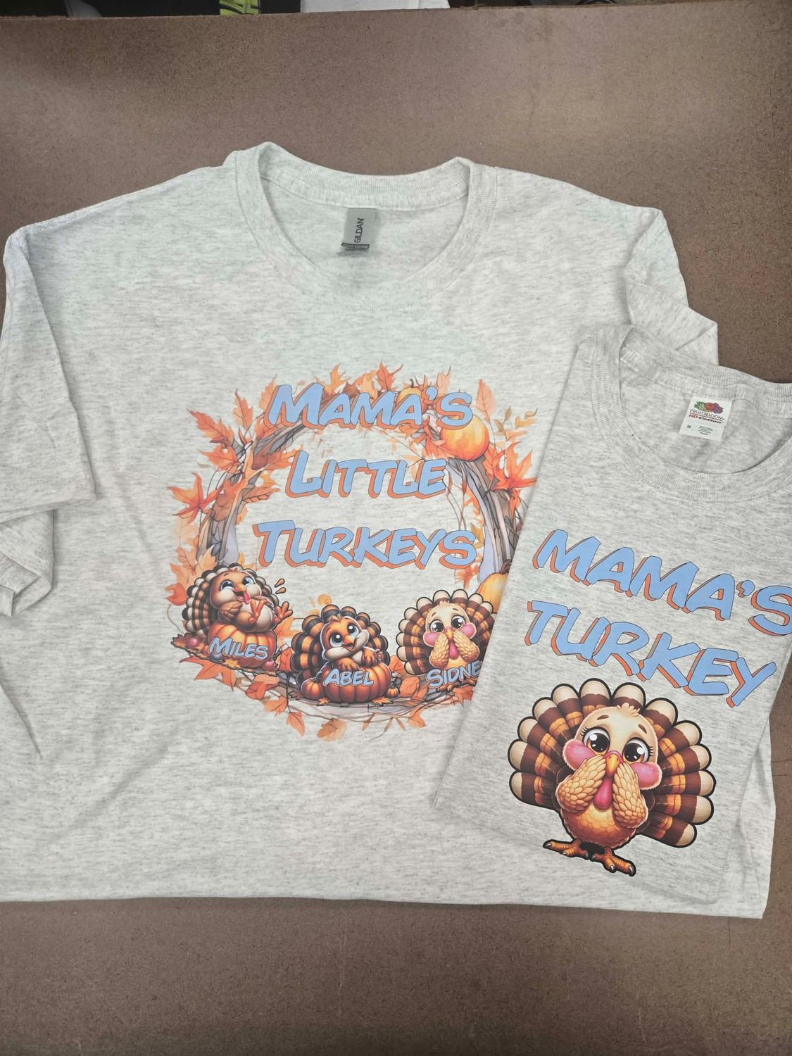 Mama&#39;s Little Turkey Shirts