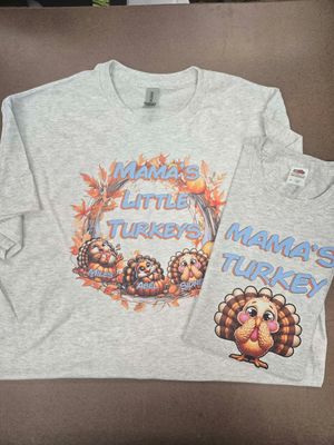 Mama&#39;s Little Turkey Shirts