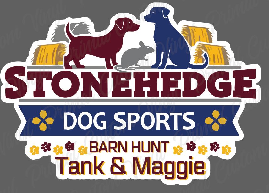 Stone Hedge Dog Sports Magnets