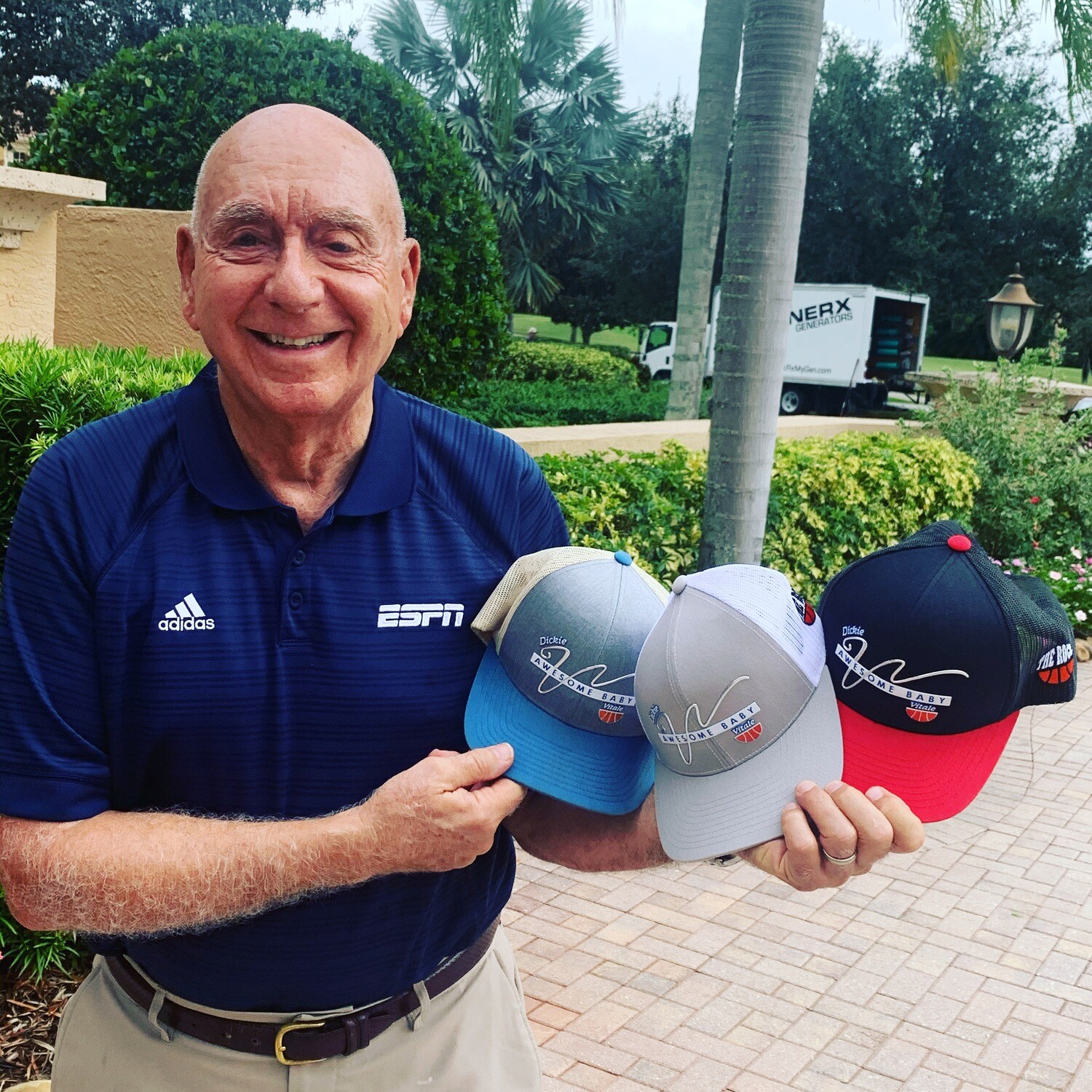A SPECIAL PRICE: 2 FOR $40 Dickie V Designer Hat
