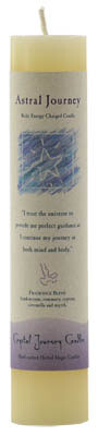 Astral Journey Reiki Charged Pillar candle