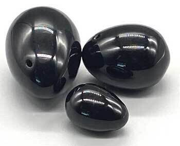 Black Obsidian Yoni Eggs