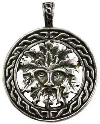 Celtic Green Man Amulet