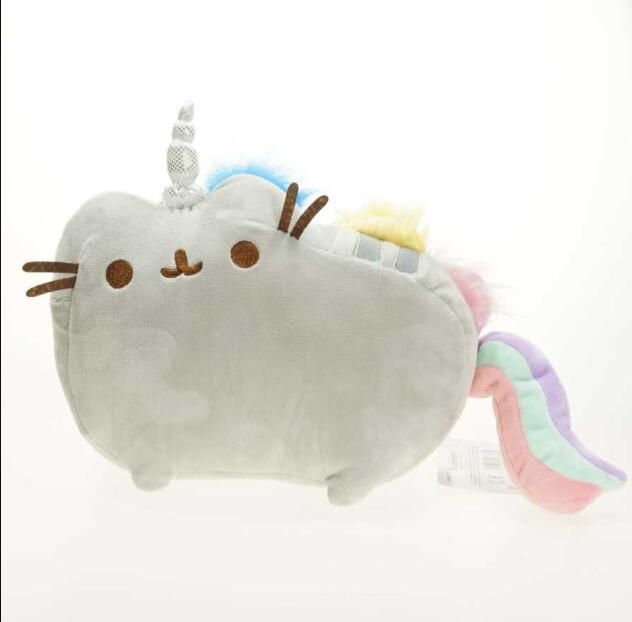 Color: 11 Style, Size: 25cm - Rainbow Cat Angel Cat Doll Plush Toy