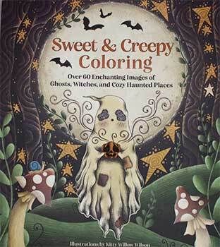 Sweet & Creepy coloring book