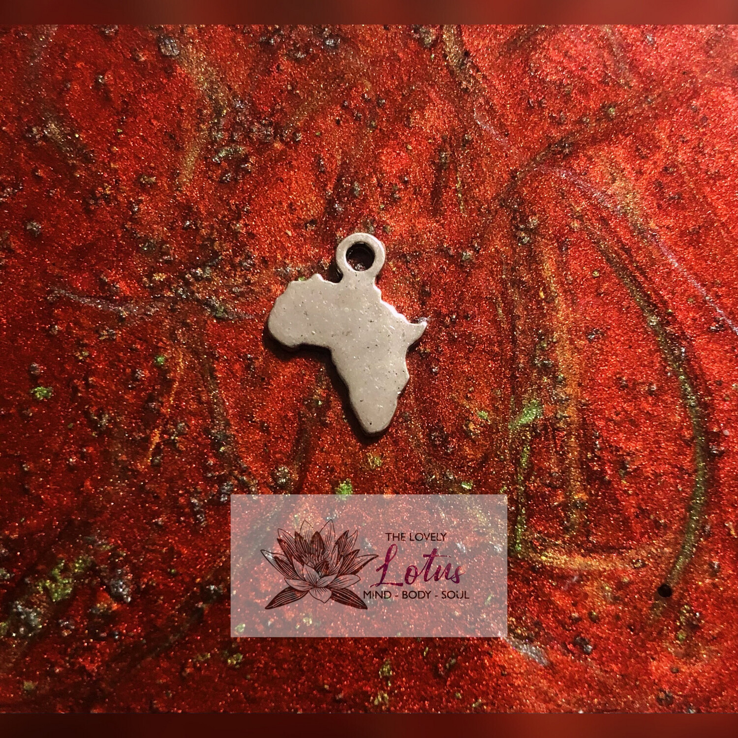 Africa Charm Mini Pendant
