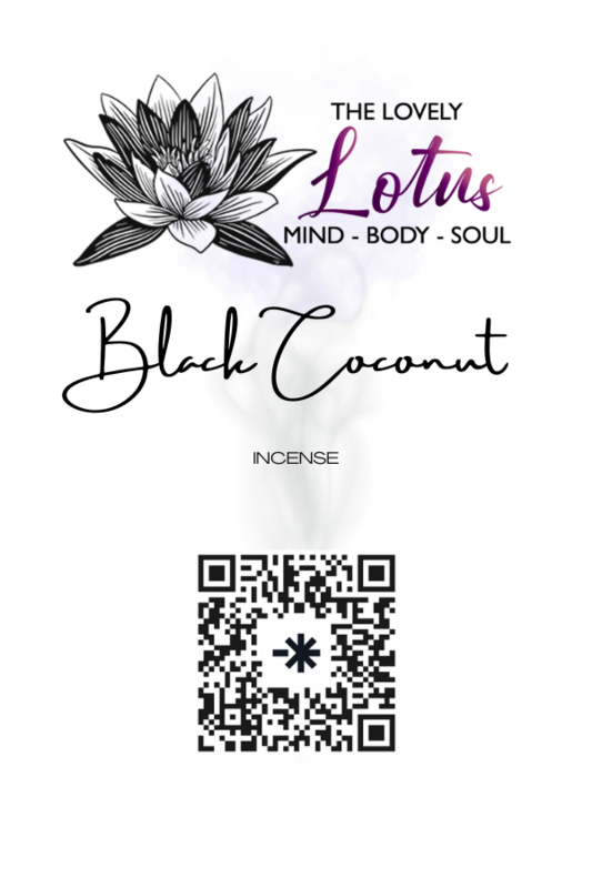 10 Incense: Black Coconut