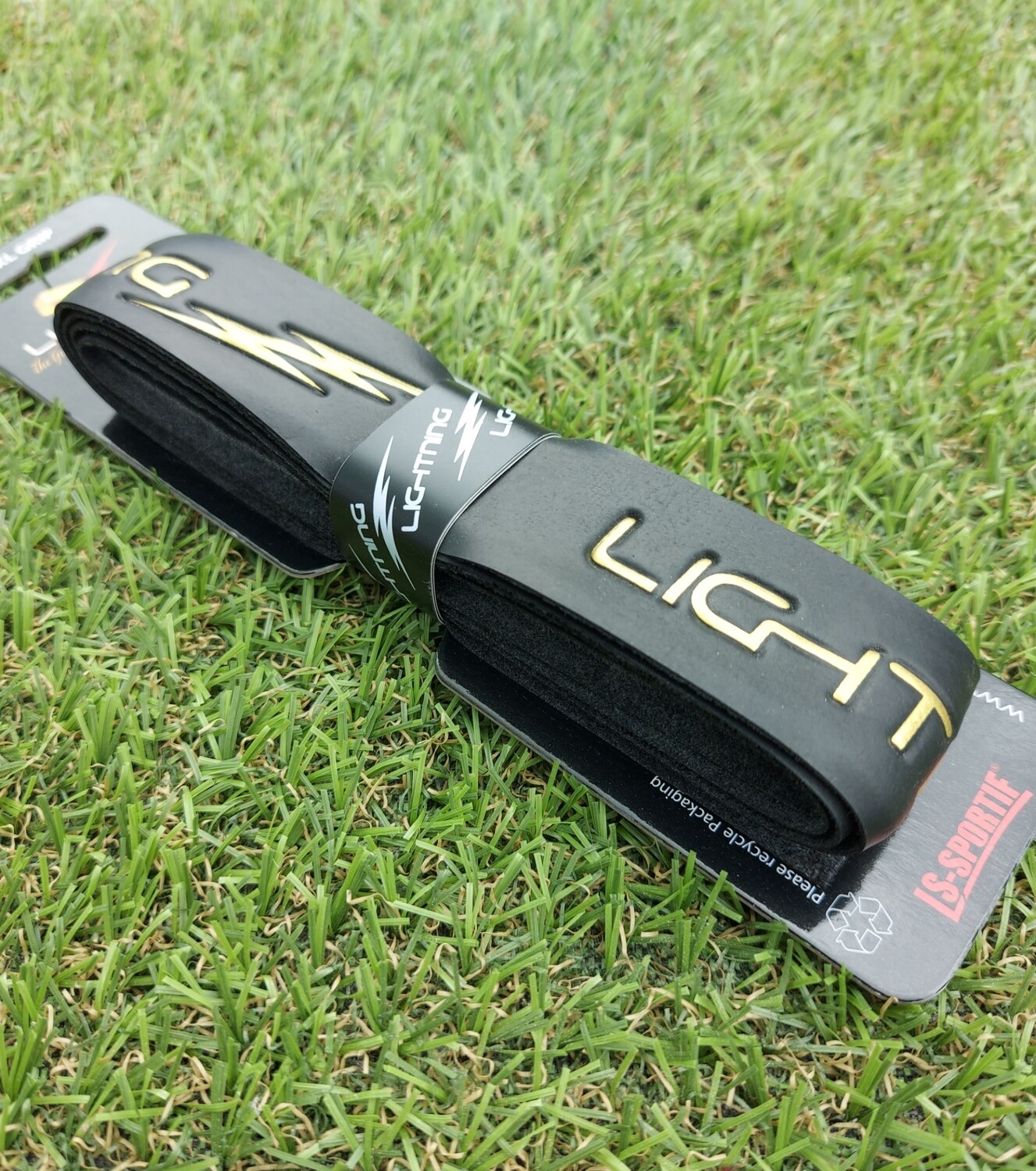 BLACK/Gold - XL LIGHTNING Grip