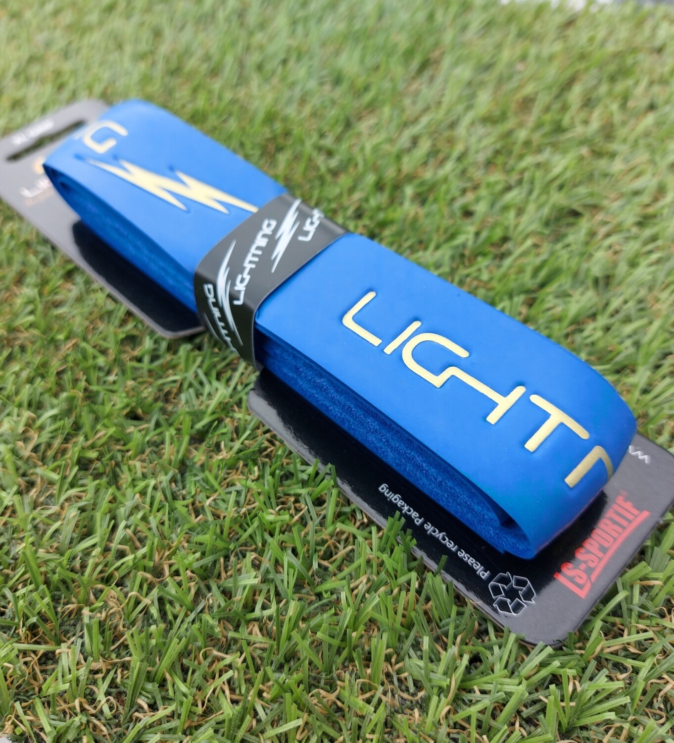BLUE/Gold - XL LIGHTNING Grip