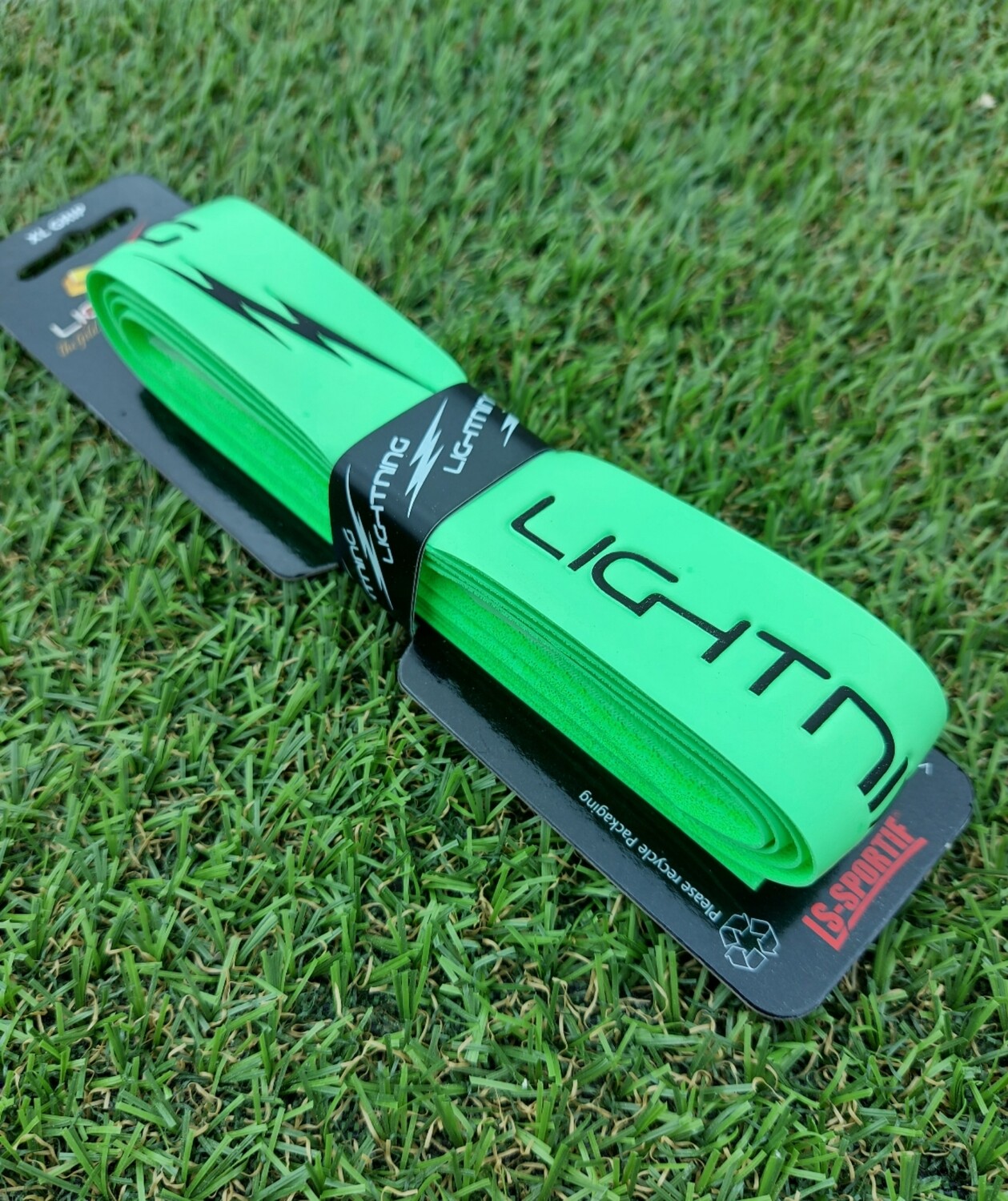 FLO GREEN/Black - XL LIGHTNING Grip