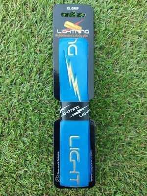 BLUE/Gold - XL LIGHTNING Grip