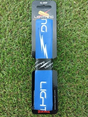 BLUE/White - XL LIGHTNING Grip