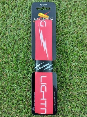 RED/White - XL LIGHTNING Grip