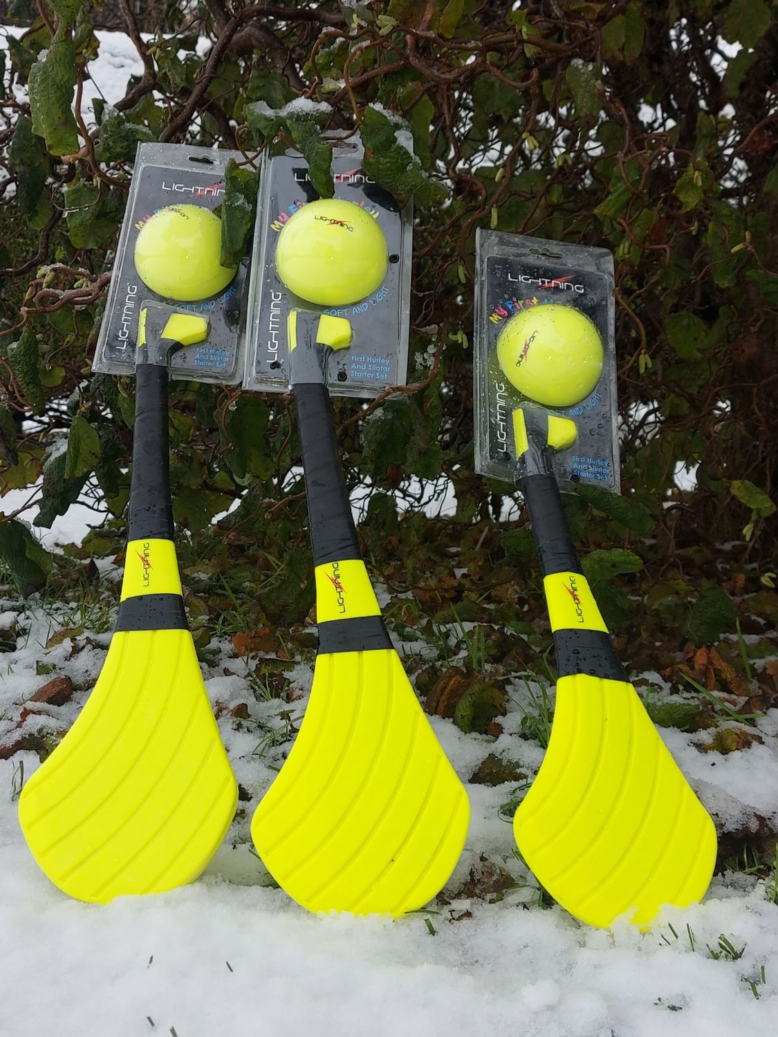 Lightning First Hurl and Sliotar Starter Set (Soft)