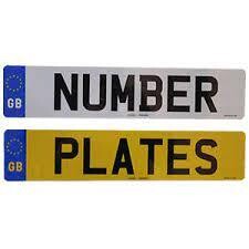 DVLA Approved Number Plates