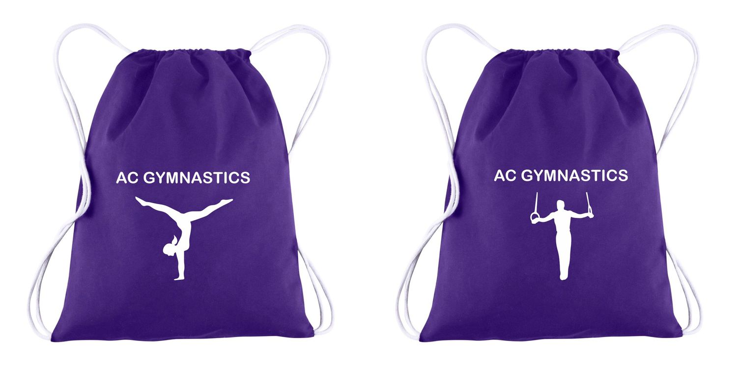 AC Gymnastics Draw String Bag