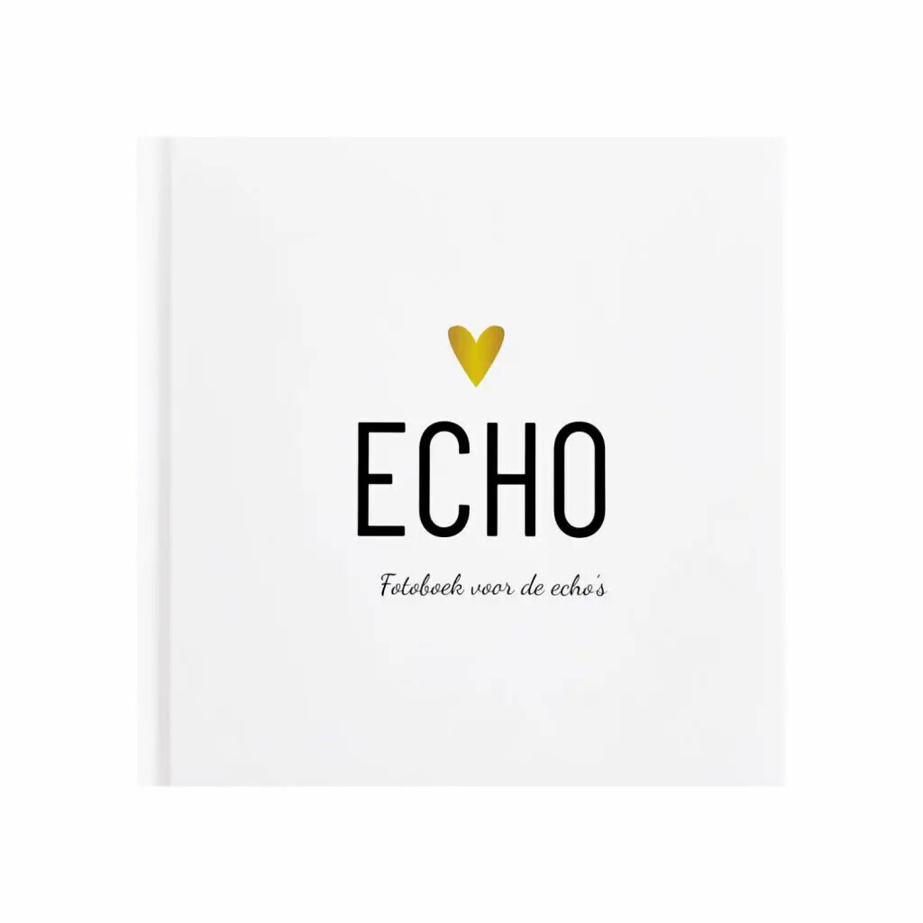 Echo - Fotoboek voor de echo's