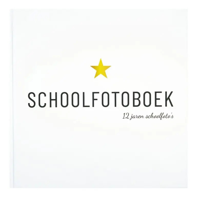 Schoolfotoboek - 12 jaren schoolfoto's