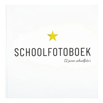 Schoolfotoboek - 12 jaren schoolfoto's