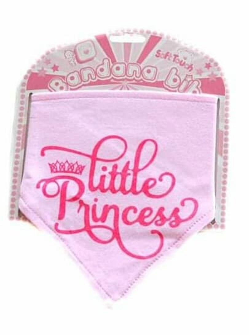 Bandana slabbetje 'little princess'