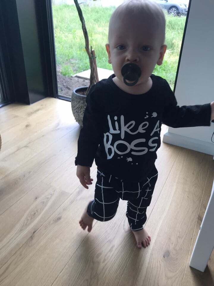 Pyjama 'Like a boss'