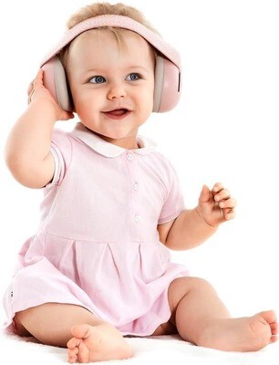 SilentGuard babycapsule oorbeschermers roze