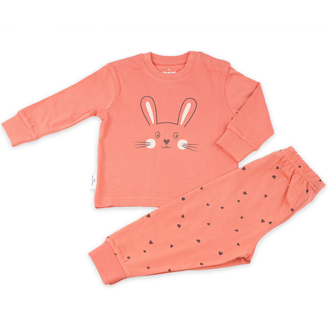 Pyjama - Bunny - Perzik