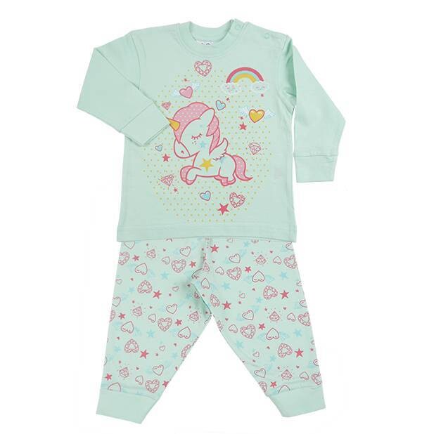 Pyjama Unicorn - Groen