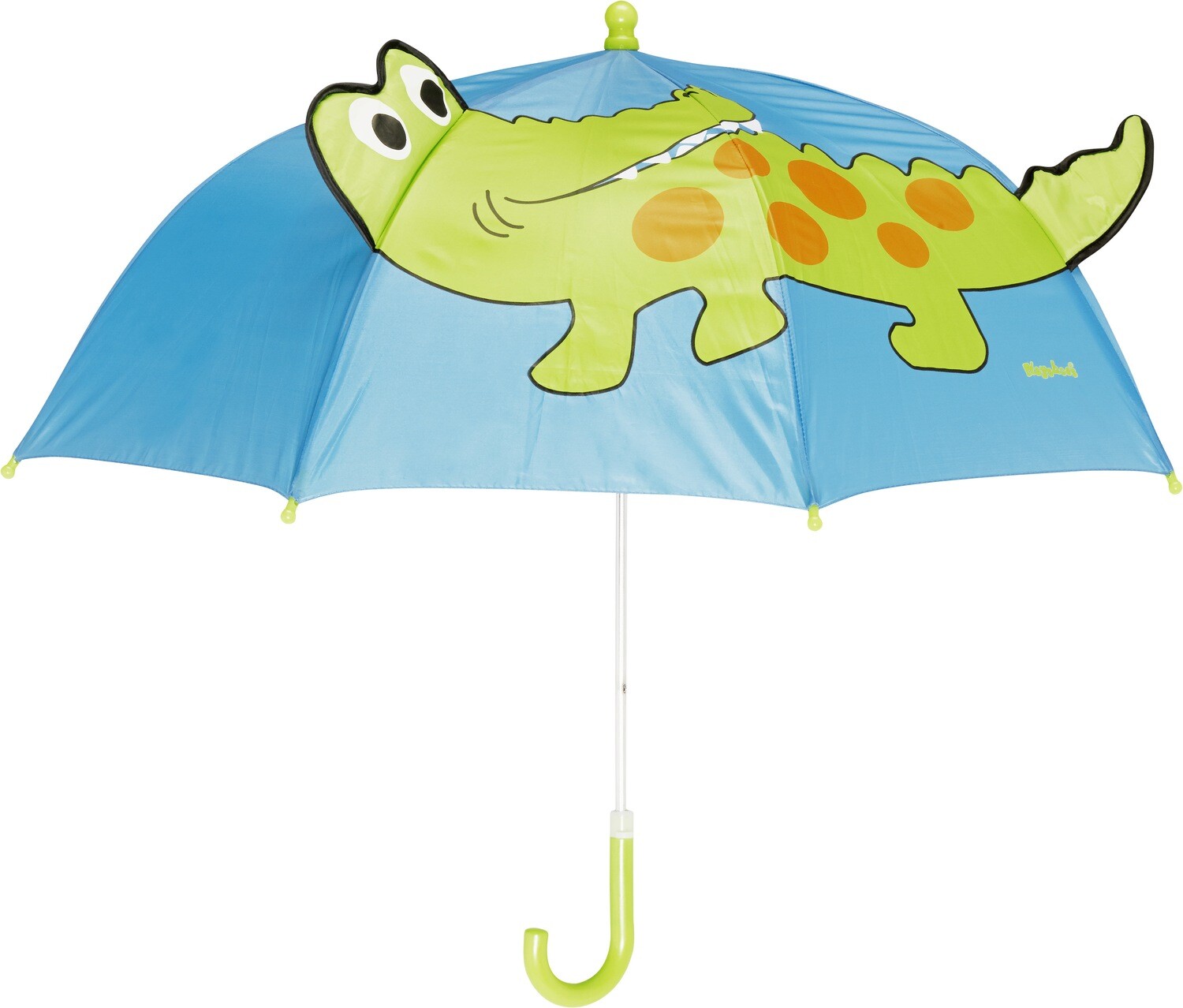 Paraplu Krokodil - blauw / groen