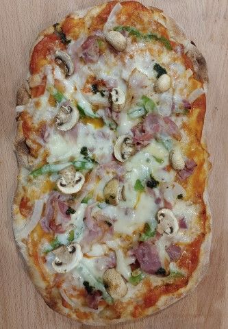 Pinsa van zuurdesem