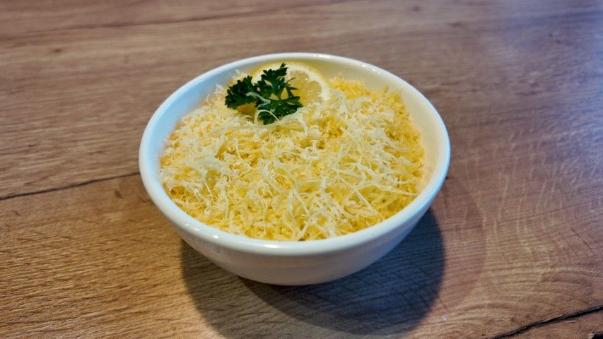 Gegratineerd vispannetje