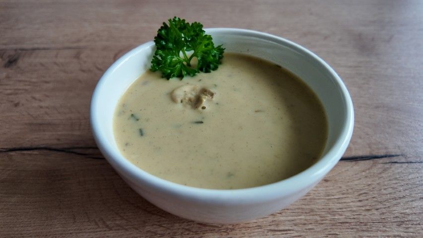 Boschampignonroomsoep